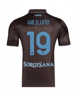 Billige SSC Napoli Rasmus Hojlund #19 Tredjedrakt 2025-26 Kortermet